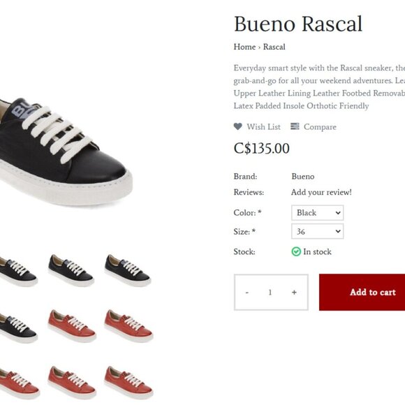 Bueno Rascal Shoes - Picture 6 of 6